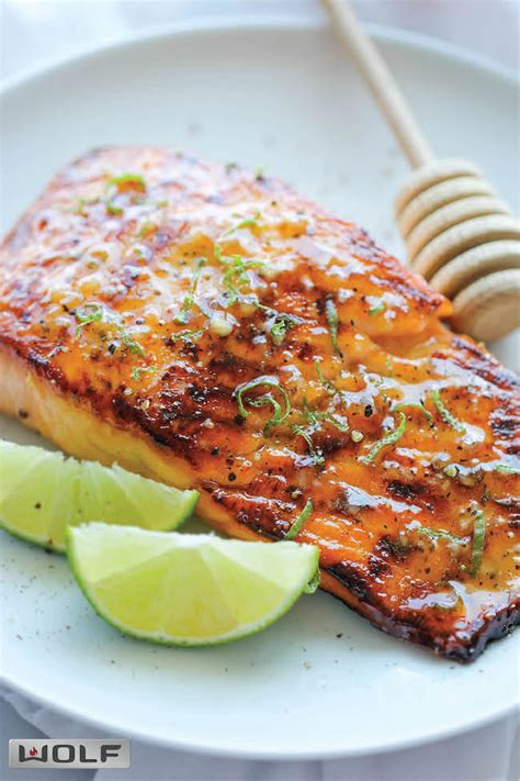Honey Glazed Salmon - Damn Delicious