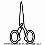 Scissors Coloring Pages For Kids  Free To sketch template
