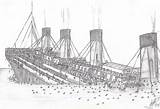 Lusitania Sinking Coloring Pages Sketch Page sketch template