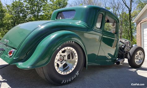 The 33 Plymouth Coupe wrapping up final wiring - iCanFab Custom Street / Drag Race Cars For Sale