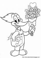 Woody Woodpecker Coloring Pages  Educational Fun Kids sketch template