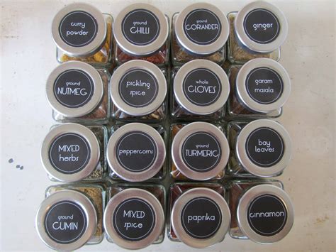 Spice jar labels (with free printables!) | The Kiwi Country Girl