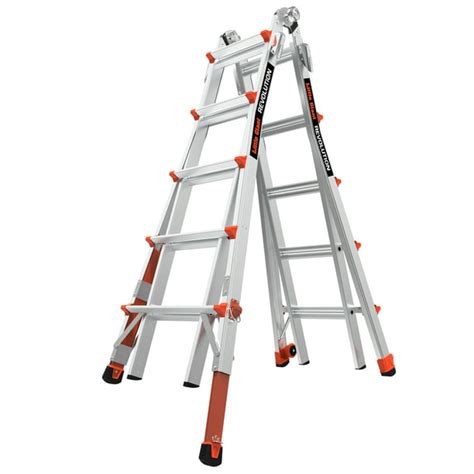 Little Giant Revolution M22 Aluminum Multi-Use Ladder with Ratcheting Leg Levelers - Walmart.com ...