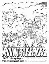 Mt Rushmore Coloring Page At Webchrisblog Blog sketch template