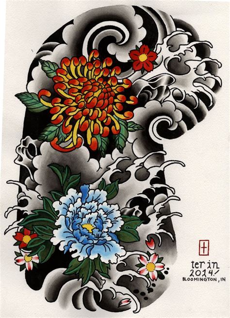 Pin by Terin D on Stuff to Buy | Tattoo sleeve designs, Japanese flower tattoo, Japanese tattoo