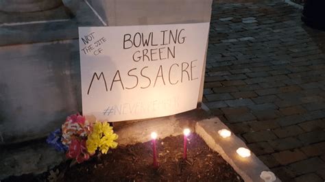 New Yorkers hold fake vigil for victims of Bowling Green massacre