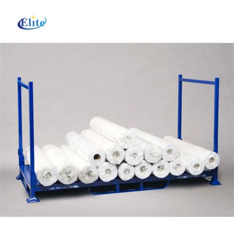 Collapsible Cloth Roll Storage Shelf Rack Warehouse Fabric Roll Storage System - China ...