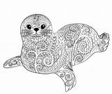 Great Seal Coloring Page Pages sketch template