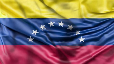 Animación de la bandera ondeante de venezuela. 11379599 Vídeo de stock ...