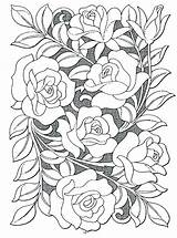 Super Hard Coloring Pages Of Flowers sketch template