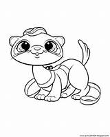 Quirky Artist Loft Littlest Pet Shop  Free Printable Coloring Book sketch template