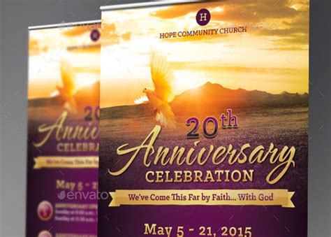 Church Anniversary Banner Template » Godserv Designs