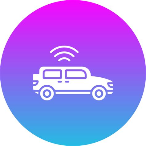 Smart car Generic gradient fill icon