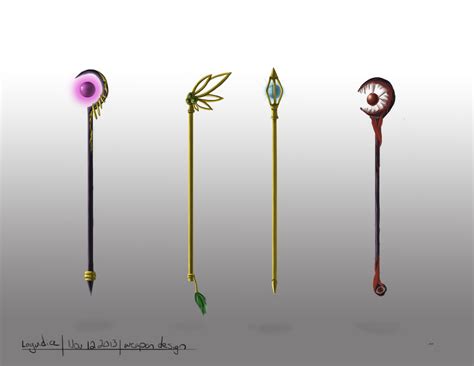 ArtStation - Weapons concept art - mage class