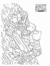 Apex Legends coloring Pages  SeaColoring sketch template