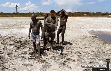 Mud bath - StreetViewFun