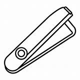 Nail clipper Outline coloring Book Page Line Art Drawing  Premium AI sketch template
