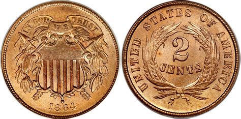 1864 Shield Two Cent Large Motto Value - COIN HelpU YouTube Channel