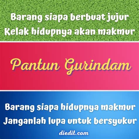 70 Contoh Pantun Gurindam tentang Nasihat dan Cinta | diedit.com