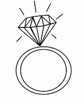 Diamond Ring Coloring Pages  Wedding coloring Elegant sketch template