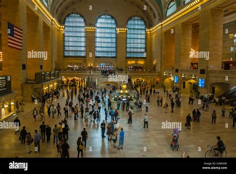 New York, NY, USA, General Overview Inside Grand Central Train Station Building, Manhattan Stock ...