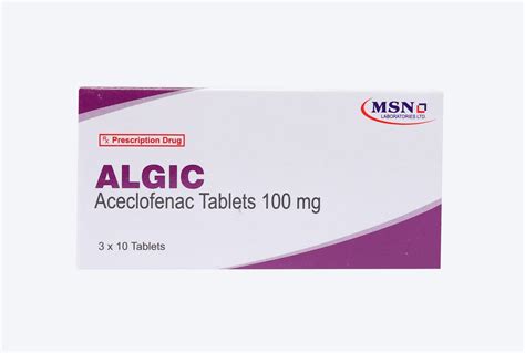 Algic 100mg Tablets 30's - R.A. Williams