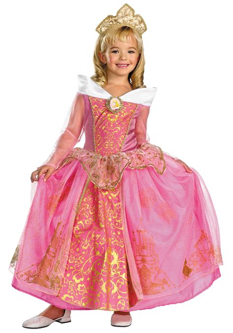 Kids Prestige Disney Princess Aurora Costume - Mr. Costumes