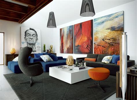 Modern Living Room Designs With Perfect and Awesome Art Decor Looks ...