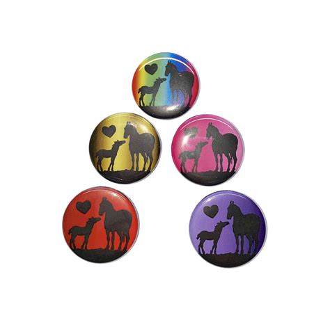 Horse Magnet 1 1.25 Button Horse Horse Theme - Etsy