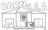 County Fair Coloring Contest Templates Pages sketch template