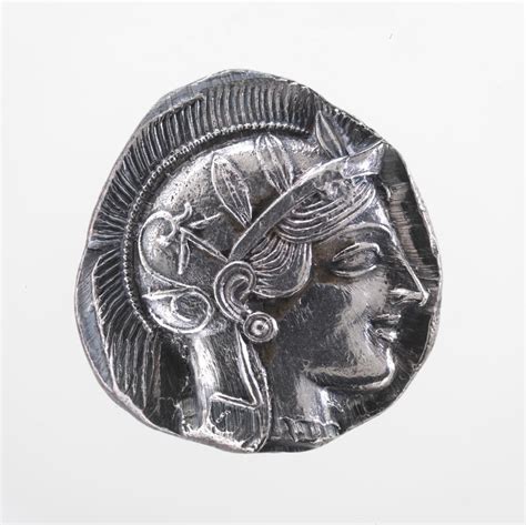 Four-drachma coin (tetradrachm) | RISD Museum