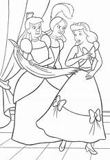 Cinderella Color Pages  Coloring Home sketch template