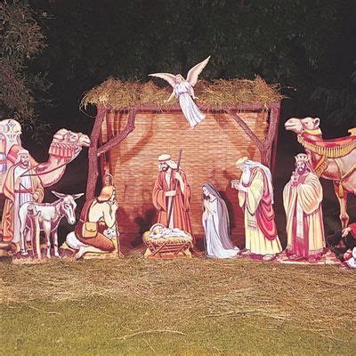 Buy Nativity Scene Plan No 7 at Woodcraft | Outdoor nativity, Outdoor nativity scene, Outdoor ...