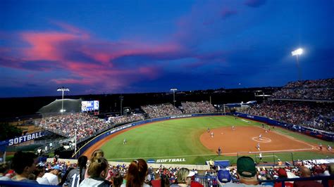 Softball hits a home run. Hear the Women’s College World Series roar.