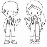 Pretty Nurse Coloring Page  Free Printable Pages sketch template