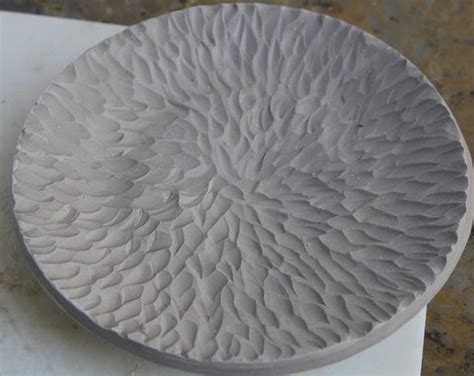It's About Art and Design: Carved Pottery Plate