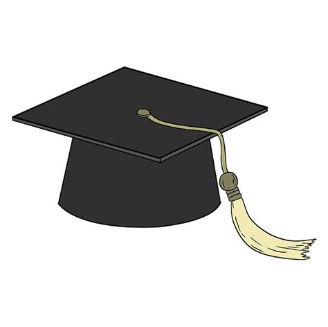 How to Draw a Graduation Cap - Really Easy Drawing Tutorial