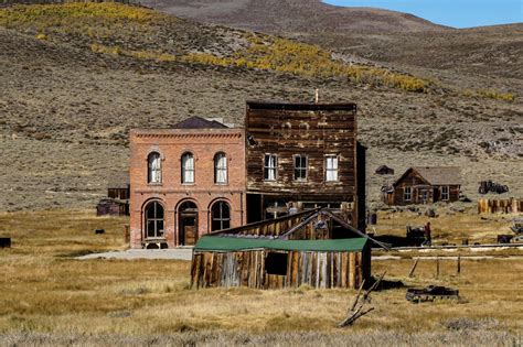 Bodie Ghost Town Map