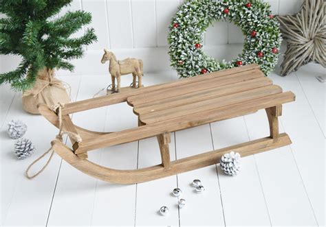 Wooden Sled Christmas Decorations | Psoriasisguru.com