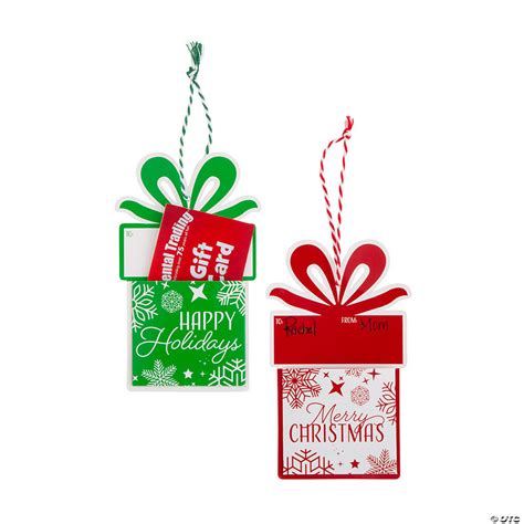 Christmas Gift Card Holders - 12 Pc.