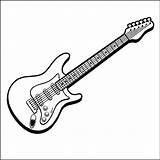 Guitar Coloring Pages  Best For Kids sketch template
