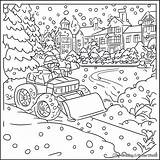Snow Plow Coloring Pages  Free & Printable sketch template