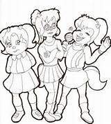 Free Printable Chipettes Coloring Pages For Kids sketch template