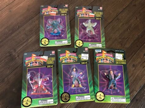 VINTAGE POWER Rangers Collectible Figures Series #2 Evil Space Aliens Complete $40.00 - PicClick