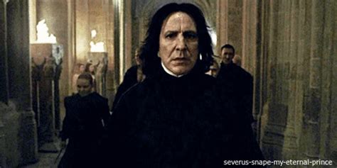 Los 30 mejores GIFs para recordar al profesor Severus Snape