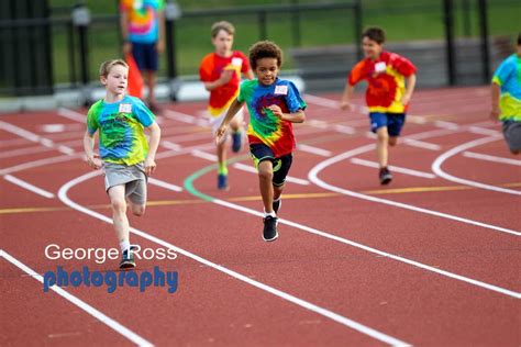 Little Kids Running Track