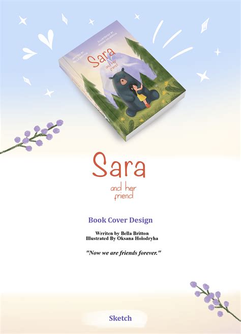 Book cover Design "Sara and her friend" on Behance