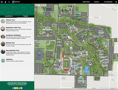 Northwest Missouri State University - Campus Map :: Behance