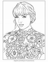 Coloring Pages Of Taylor Swift For Kids sketch template