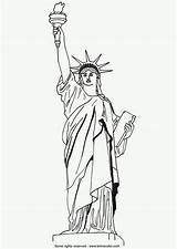 Desenho Para Colorir Estátua Da Liberdade  Imagens Grátis sketch template
